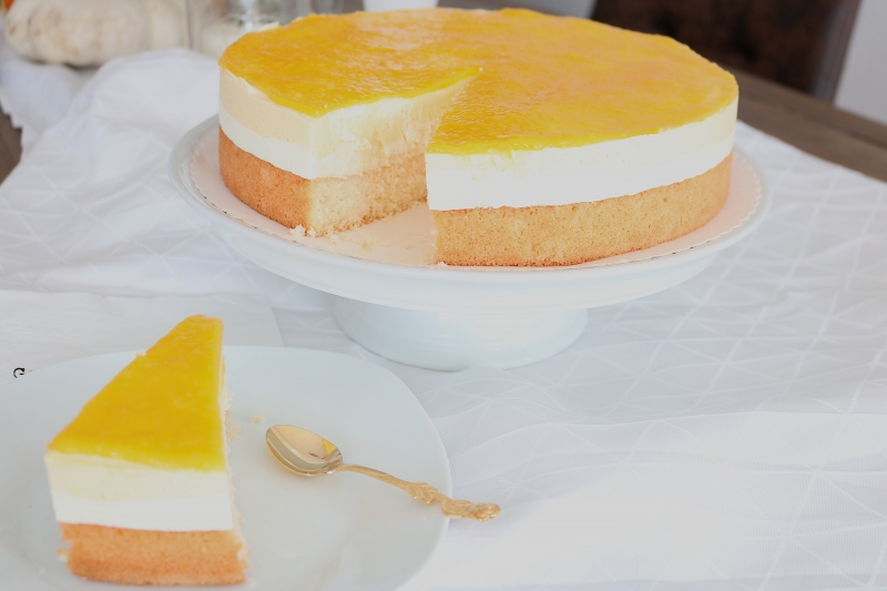 Mango Frischkäse Torte