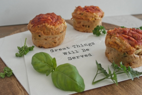 Herzhafte Pizza-Muffins