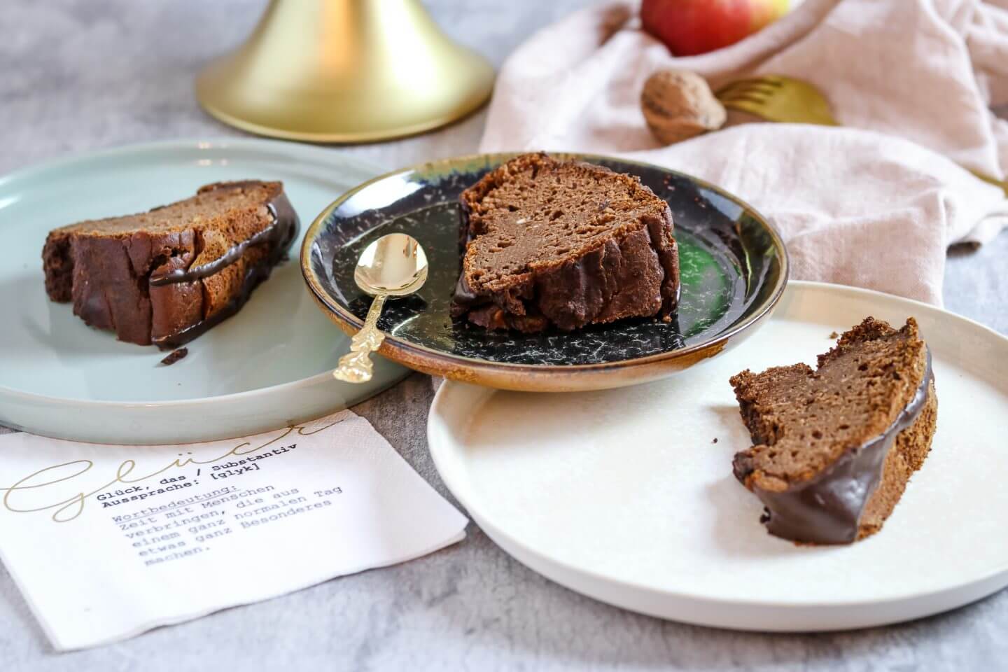 Gesunder Schoko-Kürbiskuchen - zuckerfrei und ohne Milchprodukte