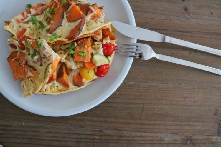 Süßkartoffel-Frittata